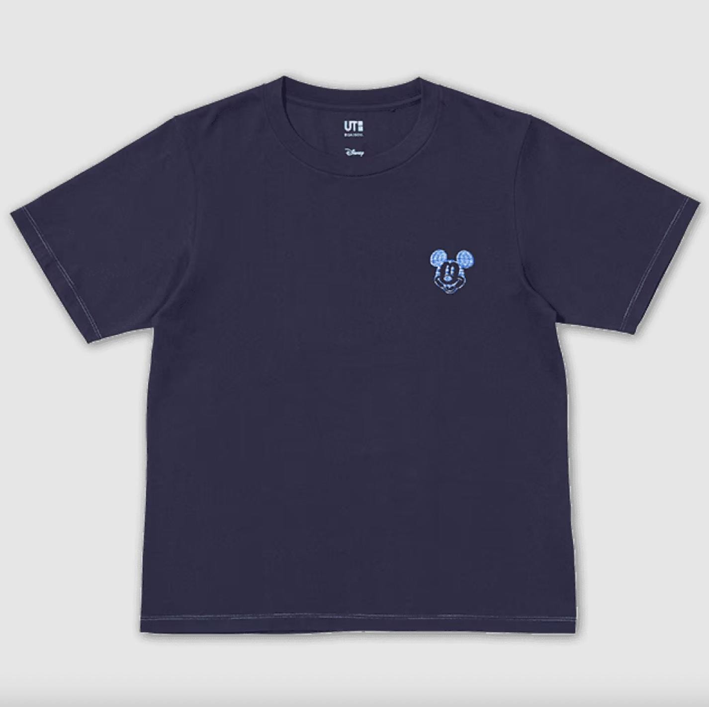 uniqlo disney in blue collection